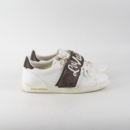 Louis Vuitton Canvas/Leather Sneakers Size 40 - photo 2