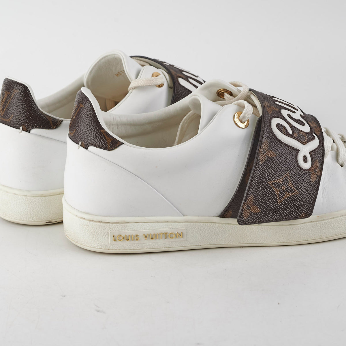 Louis Vuitton Canvas/Leather Sneakers Size 40 - photo 10