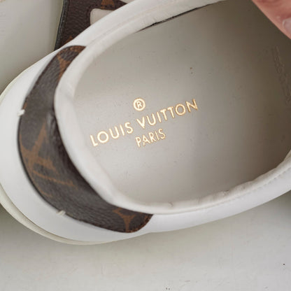 Louis Vuitton Canvas/Leather Sneakers Size 40 - photo 6