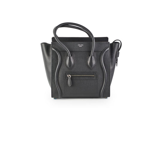 Celine Luggage Micro Black - photo 1