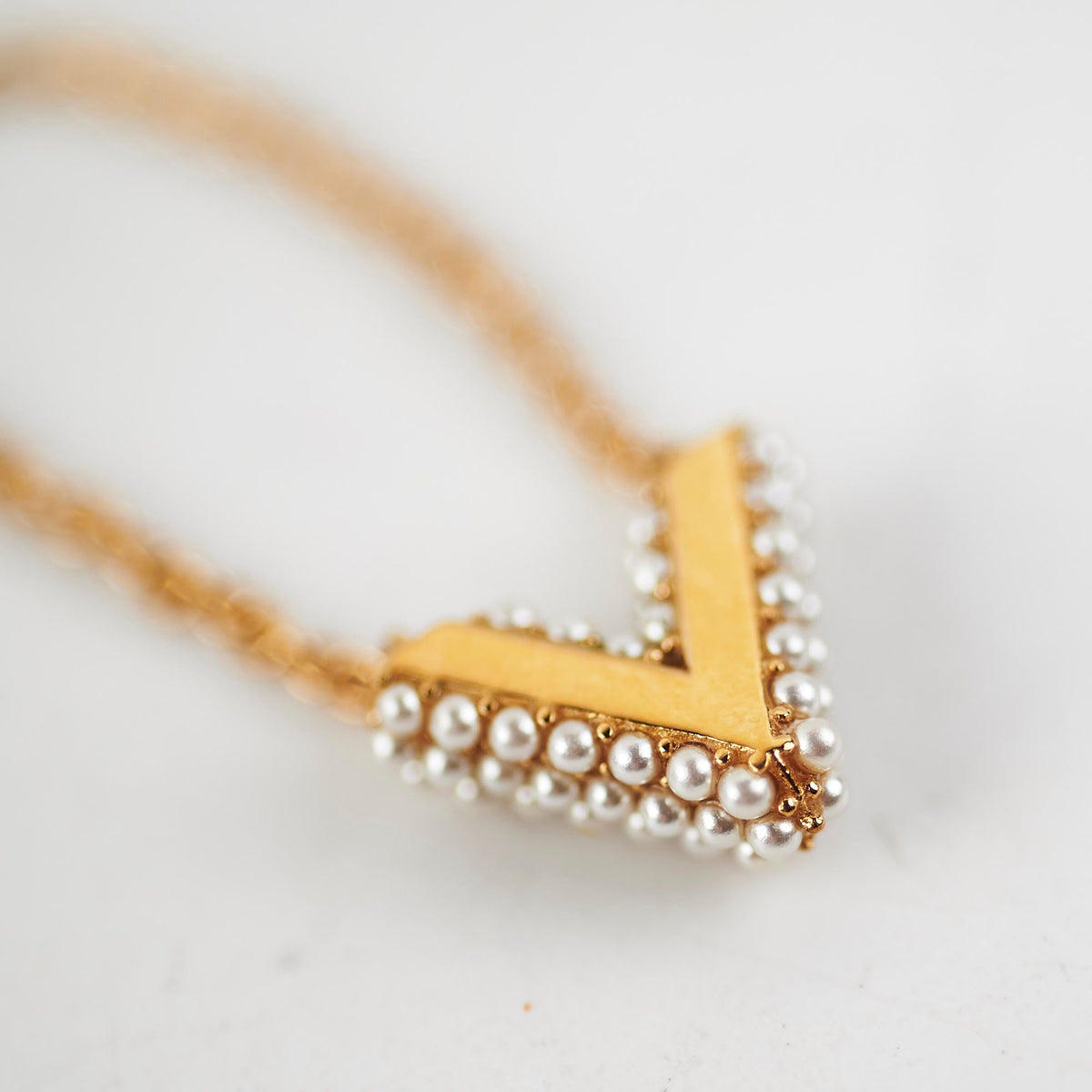 Louis Vuitton Necklace Pearls - photo 3