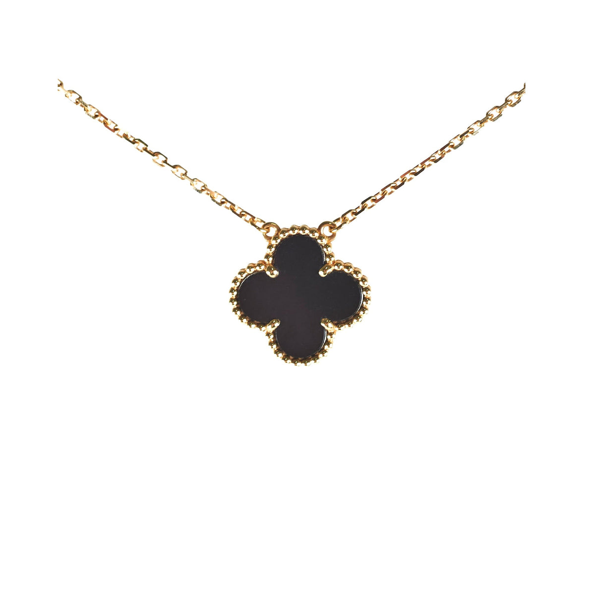 Van Cleef and Arpels Vintage Onyx Necklace - photo 1