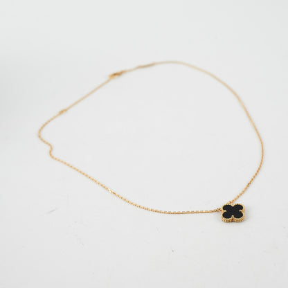 Van Cleef and Arpels Vintage Onyx Necklace - photo 2