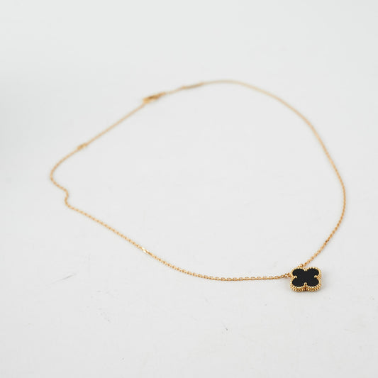 Van Cleef and Arpels Vintage Onyx Necklace - photo 2