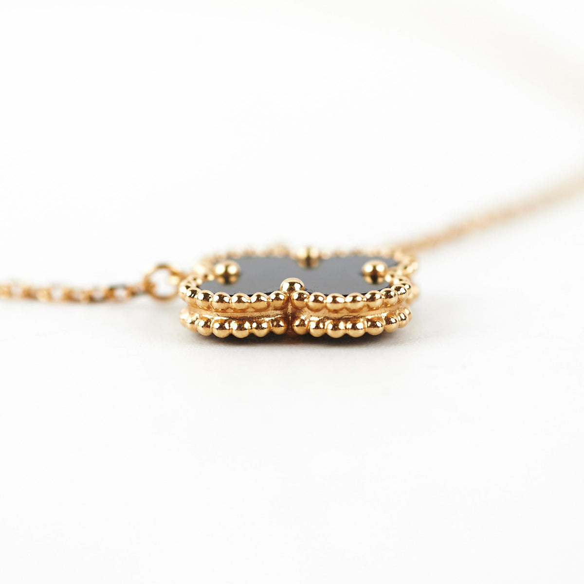 Van Cleef and Arpels Vintage Onyx Necklace - photo 3