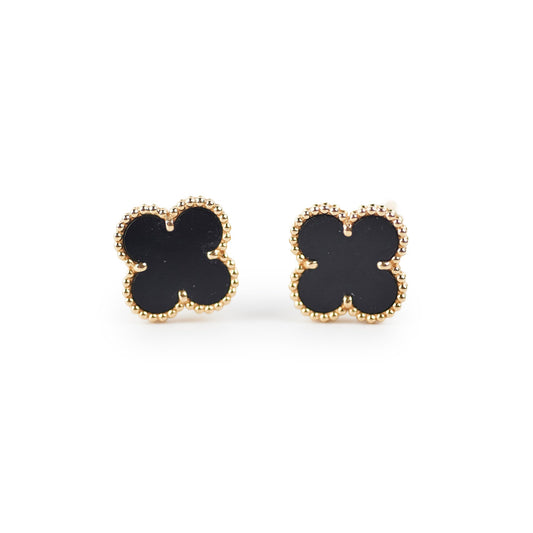 Van Cleef and Arpels Vintage Onyx Earrings - photo 1