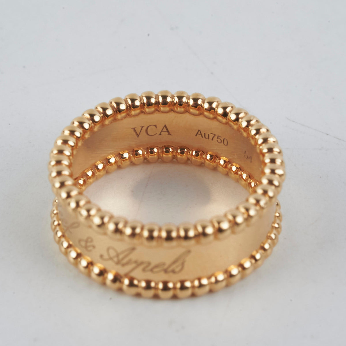Van Cleef & Arpels Perlee Signature Ring Size 54 - photo 5