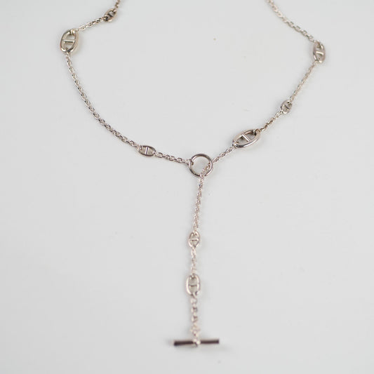 Hermes Farandole Silver Long Necklace 120 cm - photo 2