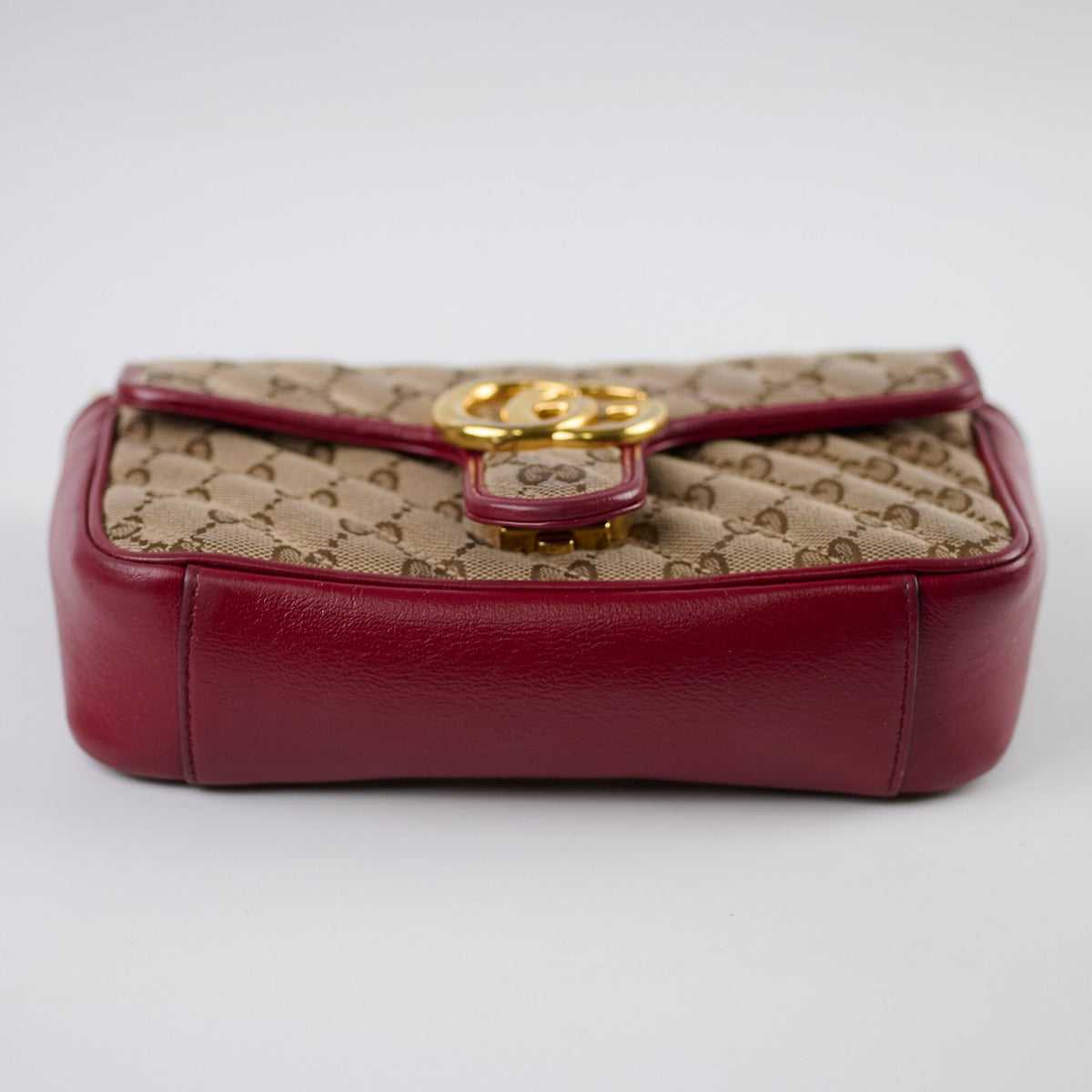 Gucci Small Marmont Beige/Burgundy - photo 4