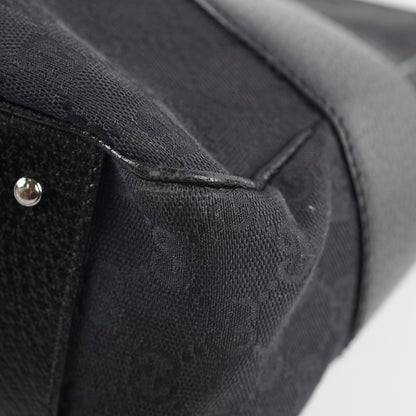 Gucci Monogram Shoulder Tote Bag Black - photo 15