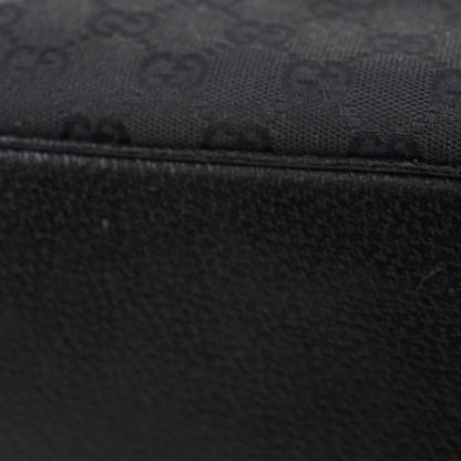 Gucci Monogram Shoulder Tote Bag Black - photo 6