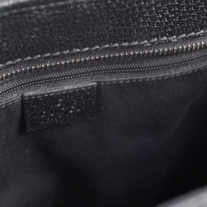 Gucci Monogram Shoulder Tote Bag Black - photo 12