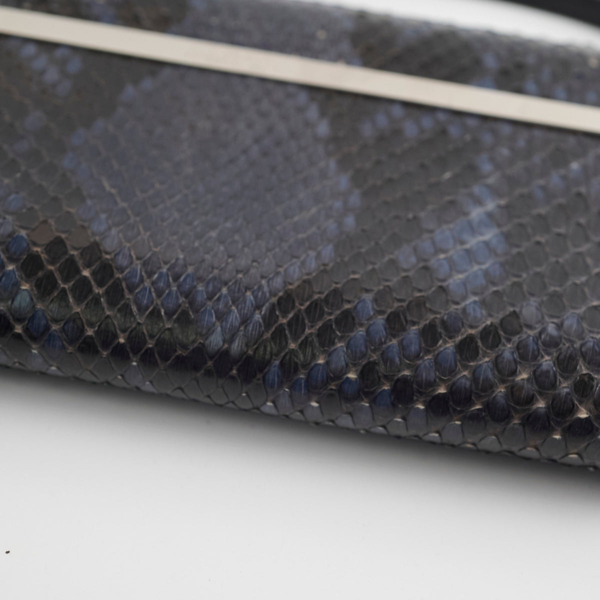 Louis Vuitton Snakeskin Shoulder Bag Navy - photo 15