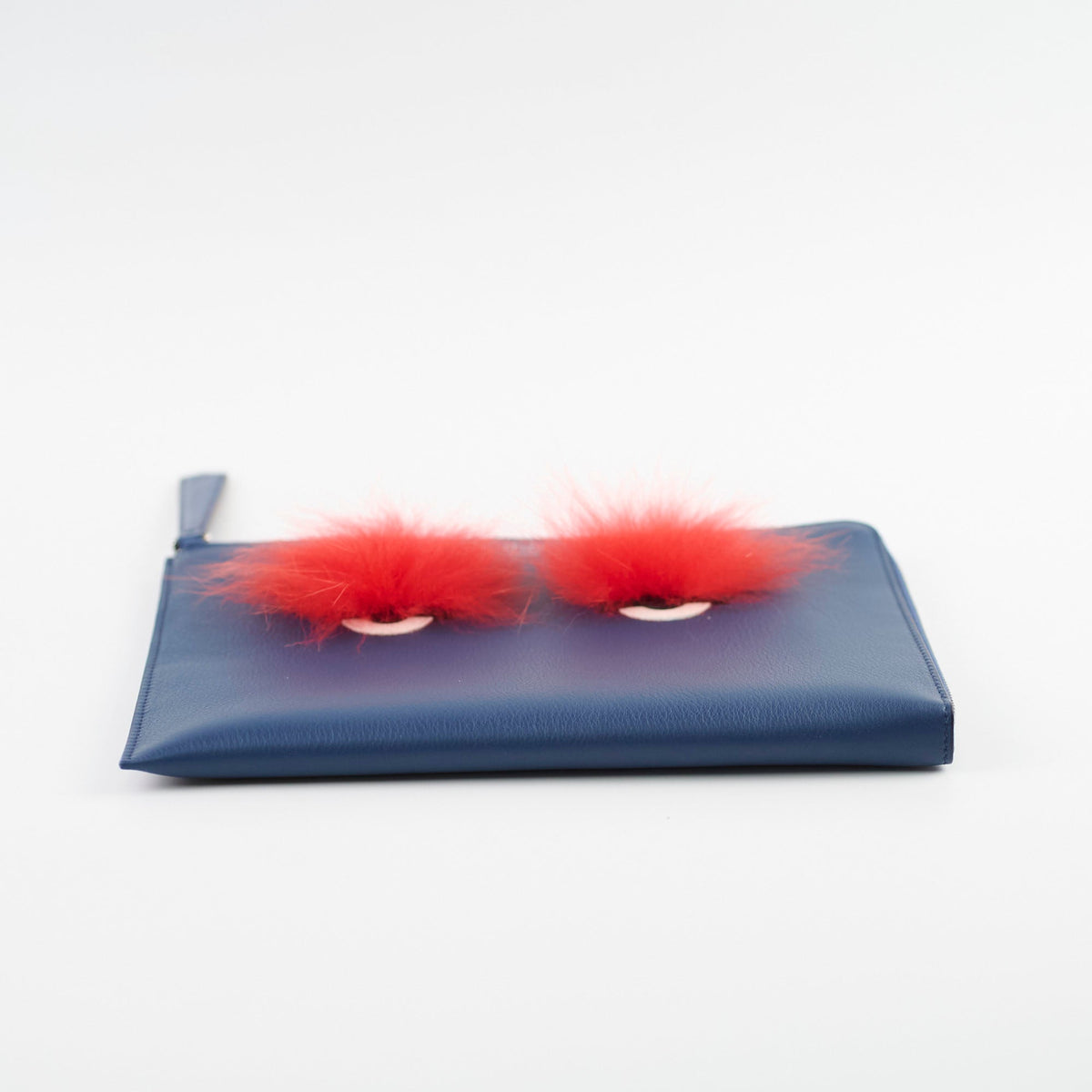 Fendi Monster Clutch Blue/Red - photo 3