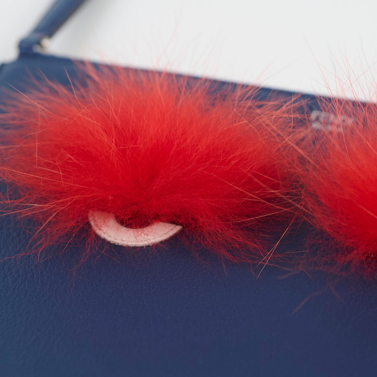 Fendi Monster Clutch Blue/Red - photo 10