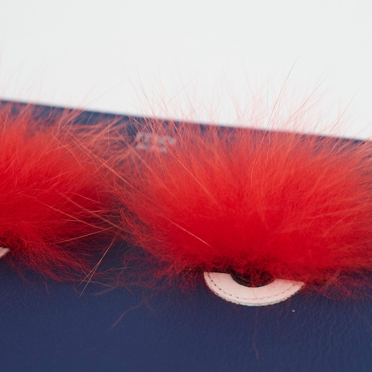 Fendi Monster Clutch Blue/Red - photo 9