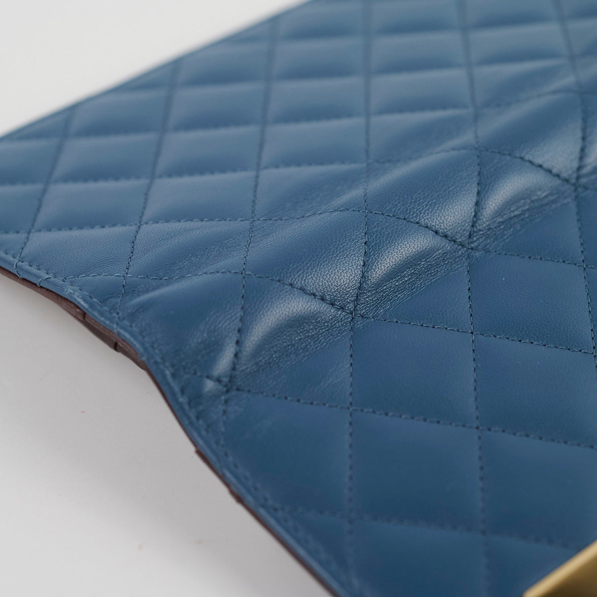 Chanel Lambskin Quilted Long Wallet Blue Series 22 - photo 15