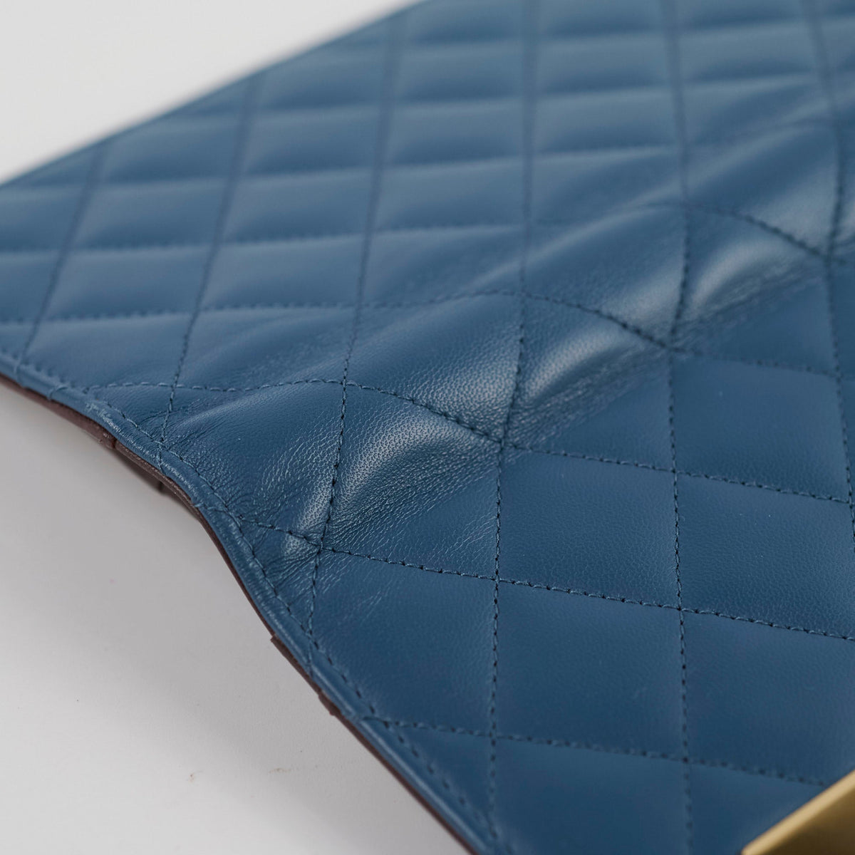 Chanel Lambskin Quilted Long Wallet Blue Series 22 - photo 14
