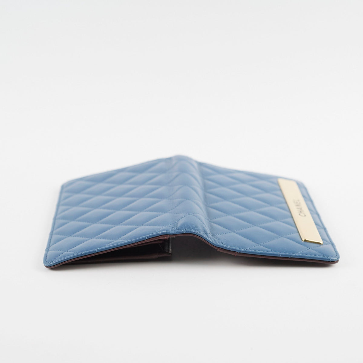 Chanel Lambskin Quilted Long Wallet Blue Series 22 - photo 4