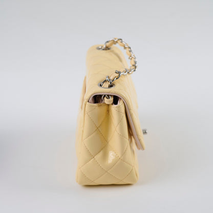 Chanel Mini Square Bag Patent Yellow - photo 3