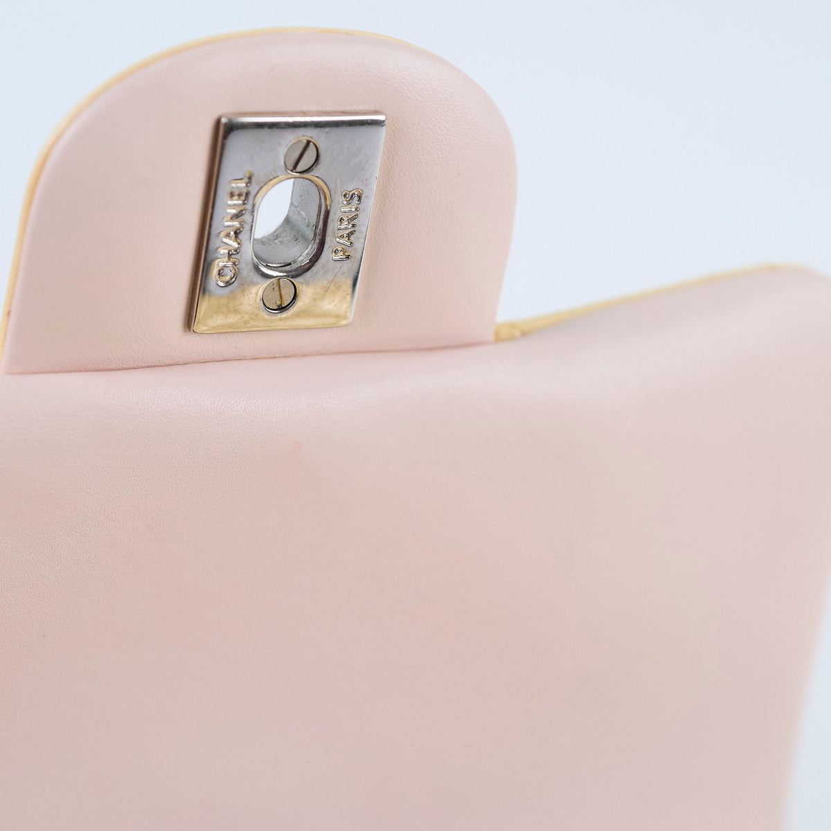Chanel Mini Square Bag Patent Yellow - photo 10