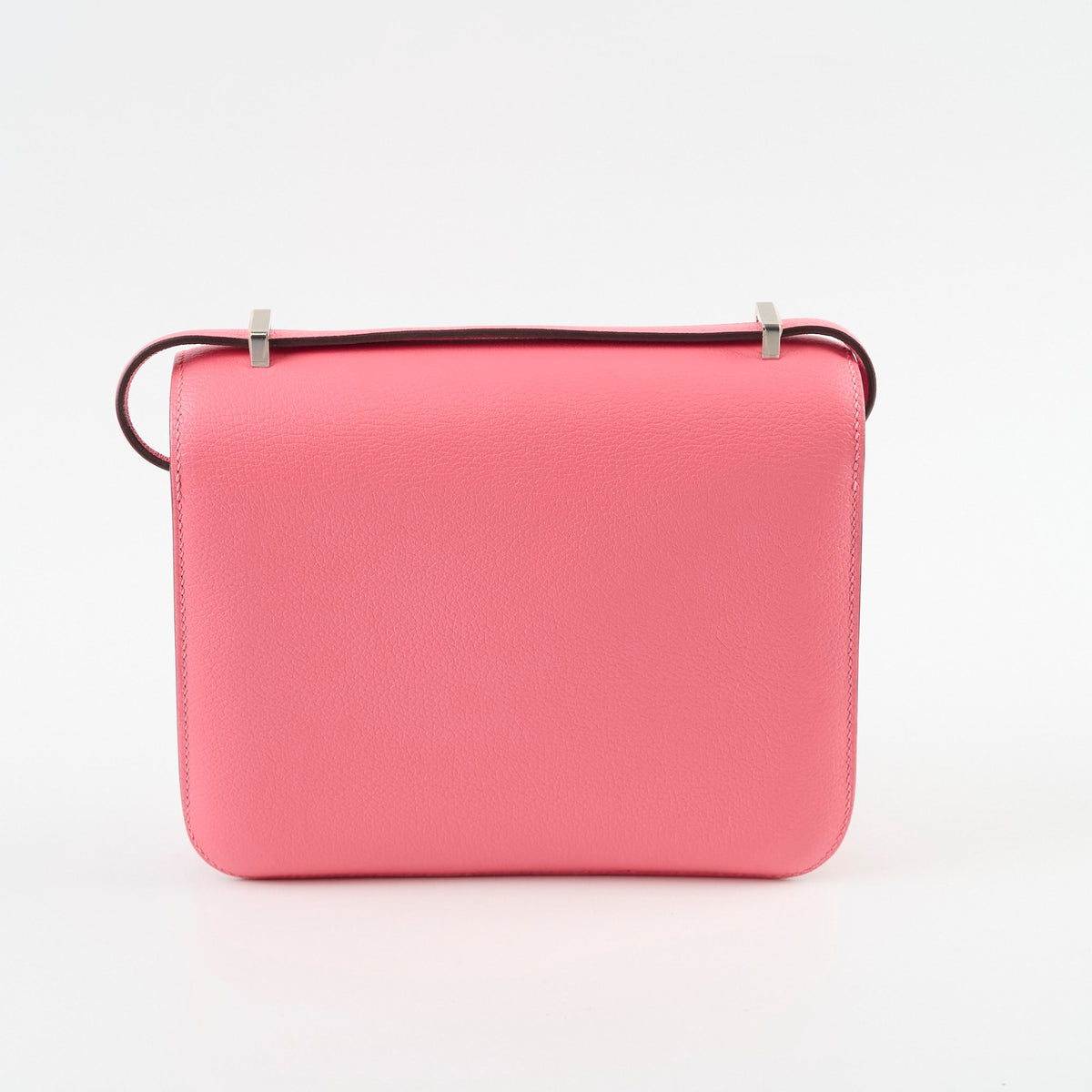 Hermes Mini Constance 18 Rose Azalee Evercolour C Satmp - photo 2