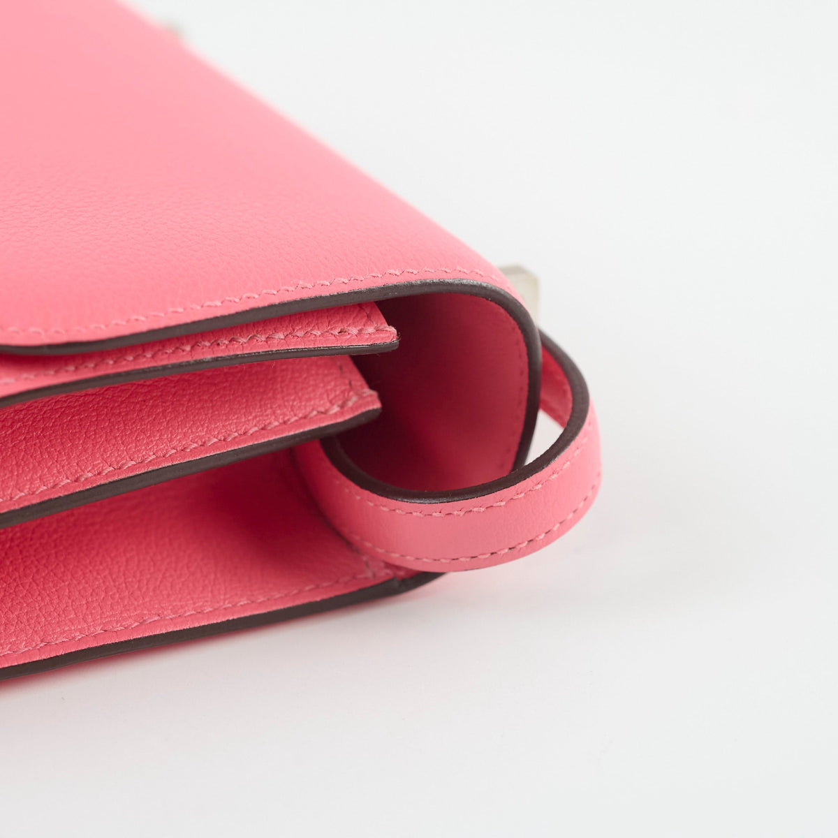 Hermes Mini Constance 18 Rose Azalee Evercolour C Satmp - photo 10