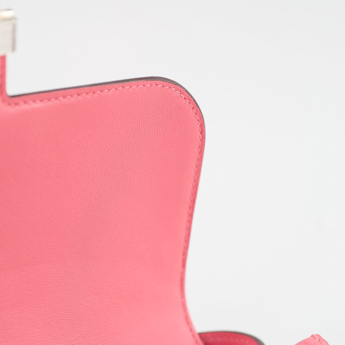 Hermes Mini Constance 18 Rose Azalee Evercolour C Satmp - photo 8