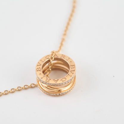 Bvlgari B.Zero1 with Diamonds Necklace Rose Gold - photo 10