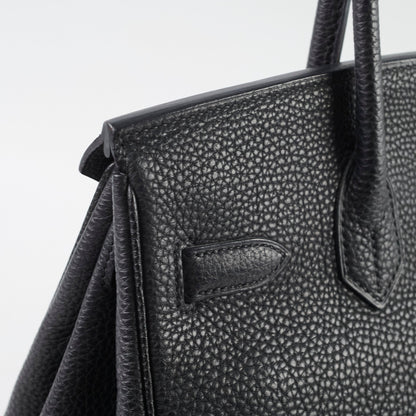 Hermes Birkin 30 Noir Togo PHW 2008 - photo 15