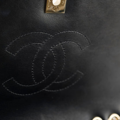 Chanel Small Statement Flap Chevron Black - photo 8