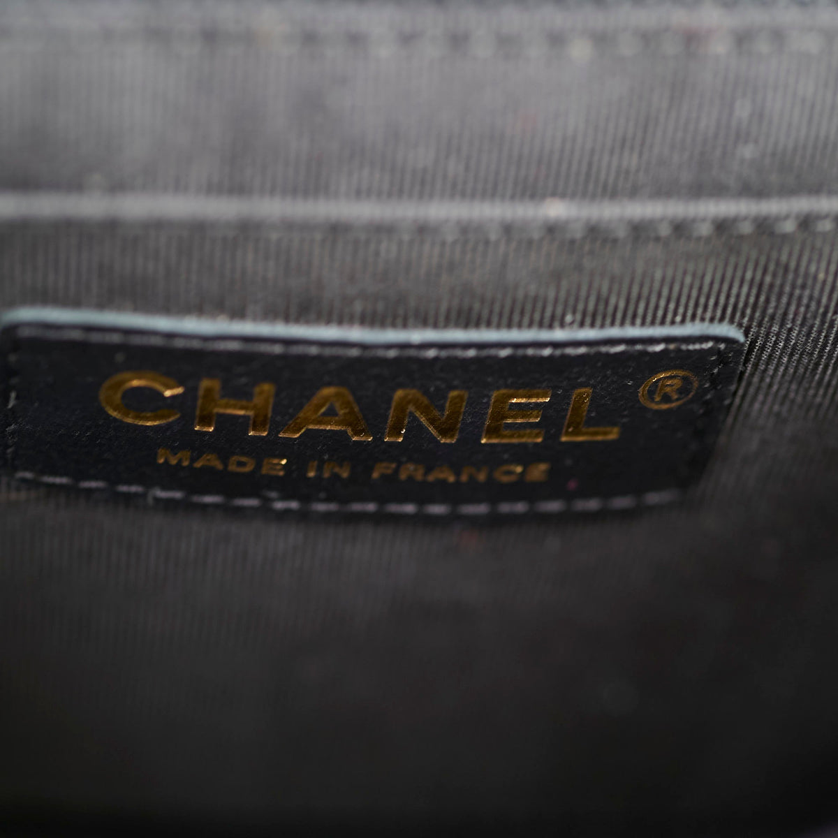 Chanel Small Statement Flap Chevron Black - photo 6
