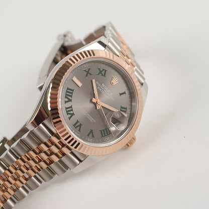 Rolex Datejust Oystersteel and Everose Gold 41MM Watch 2024 126331 - photo 9