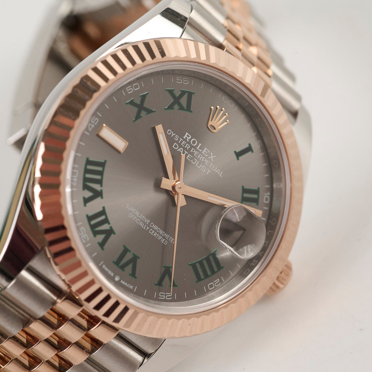 Rolex Datejust Oystersteel and Everose Gold 41MM Watch 2024 126331 - photo 8