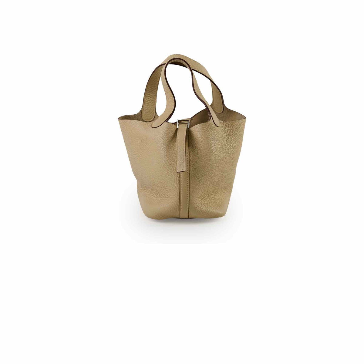 Hermes Picotin 18 (Original Version) Light Beige Stamp Square L - photo 1