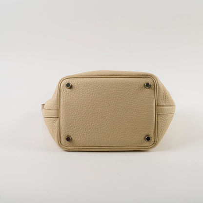Hermes Picotin 18 (Original Version) Light Beige Stamp Square L - photo 4