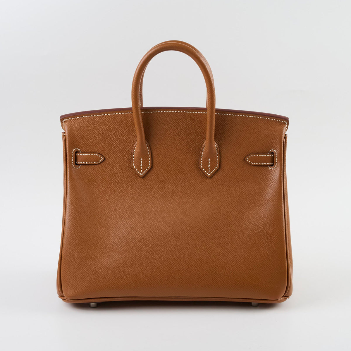 Hermes Birkin 25 Epsom PHW Gold Stamp Square J - photo 2