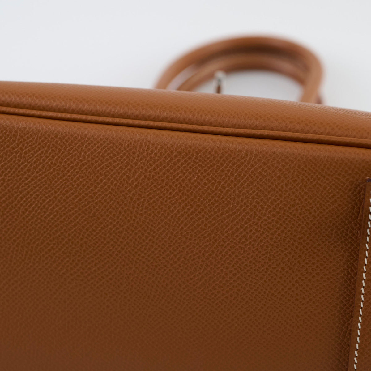 Hermes Birkin 25 Epsom PHW Gold Stamp Square J - photo 10