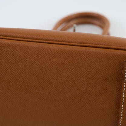 Hermes Birkin 25 Epsom PHW Gold Stamp Square J - photo 10