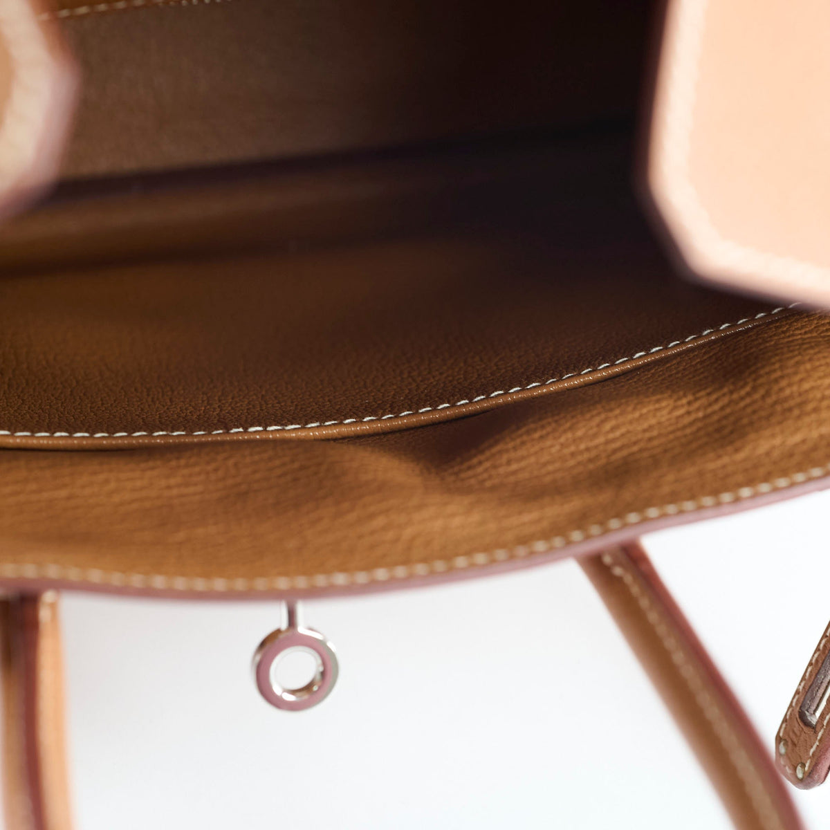 Hermes Birkin 25 Epsom PHW Gold Stamp Square J - photo 6