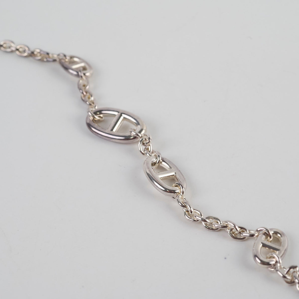 Hermes Farandole Silver Long Necklace 160cm - photo 7