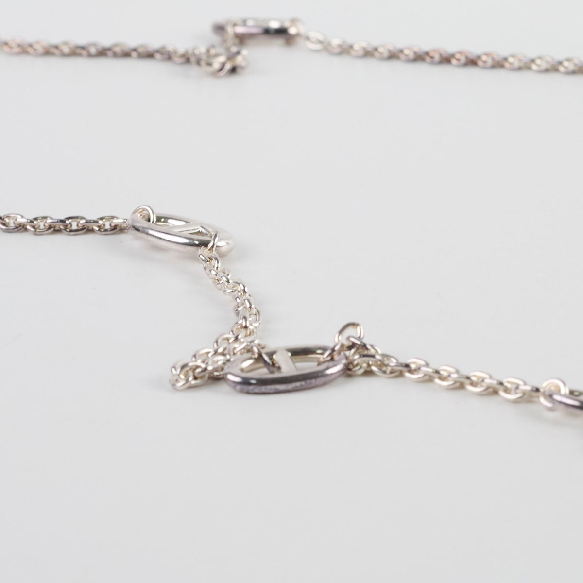 Hermes Farandole Silver Long Necklace 160cm - photo 2
