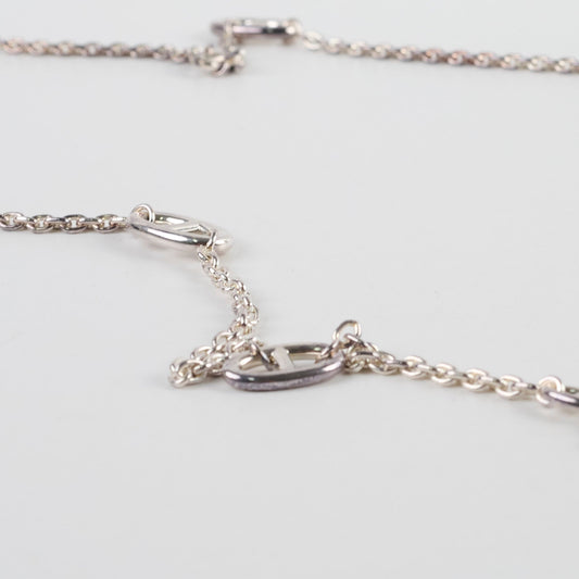 Hermes Farandole Silver Long Necklace 160cm - photo 2