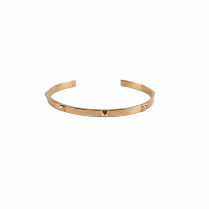 Hermes Mini Clous Rose Gold Bracelet - photo 1
