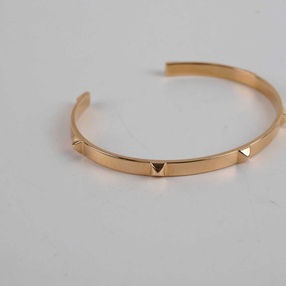 Hermes Mini Clous Rose Gold Bracelet - photo 2