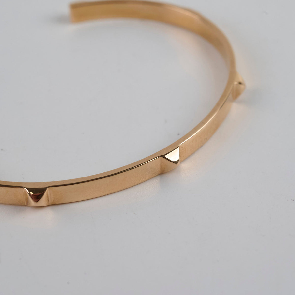 Hermes Mini Clous Rose Gold Bracelet - photo 5