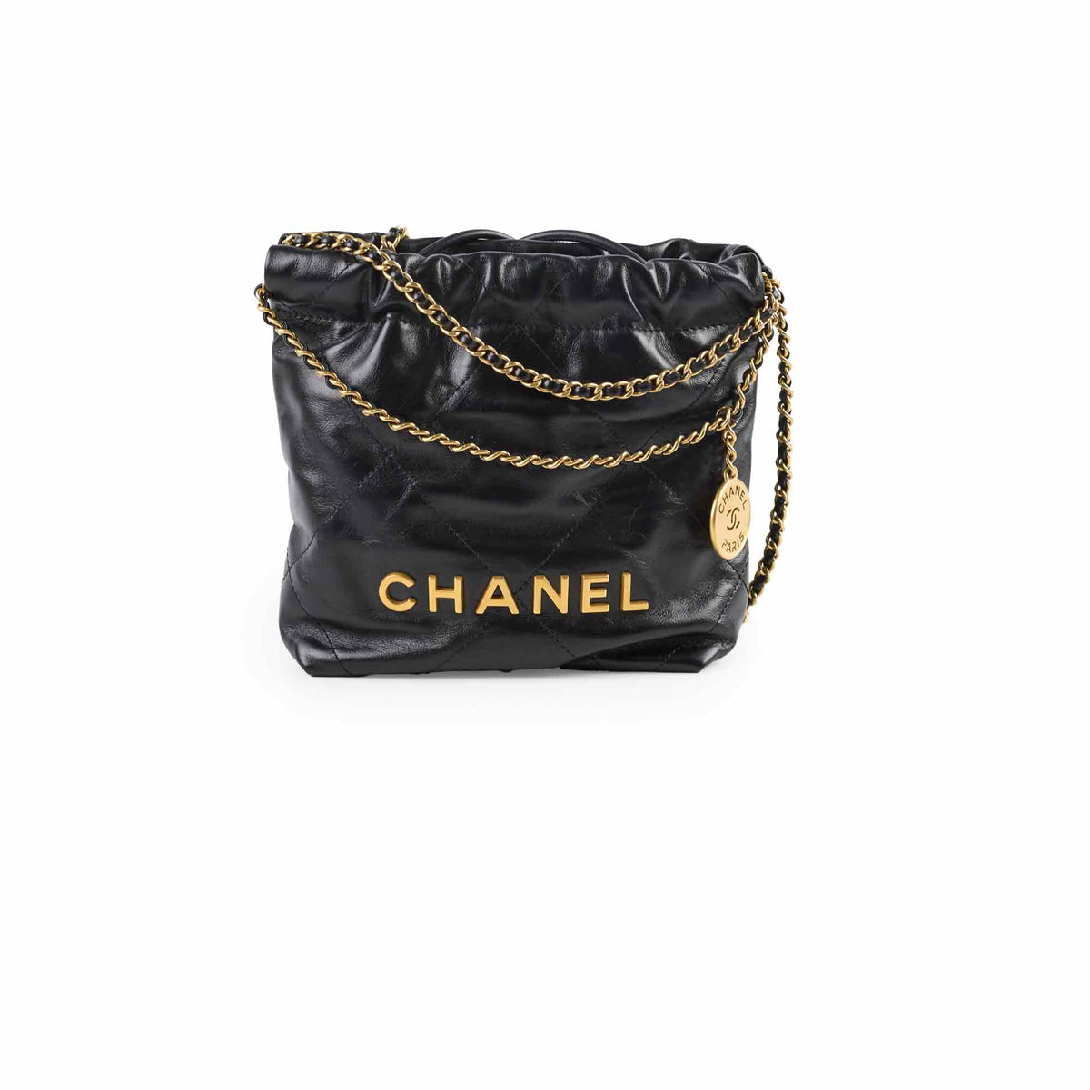 Chanel mini 22 Black (microchip) - photo 1
