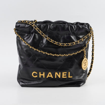Chanel mini 22 Black (microchip) - photo 2