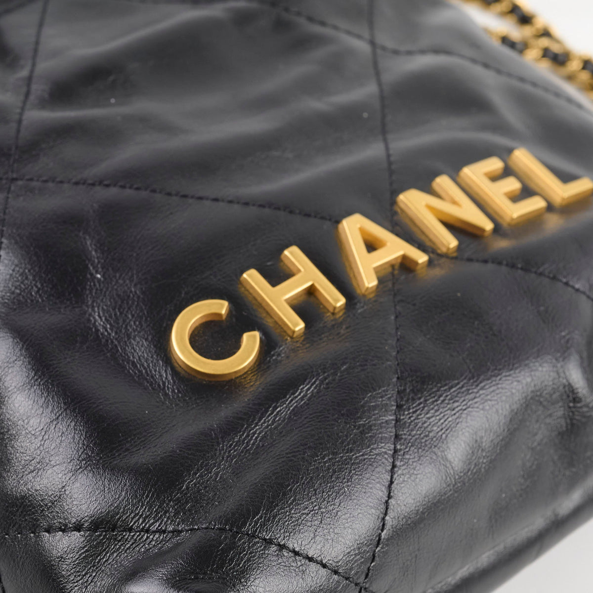 Chanel mini 22 Black (microchip) - photo 12
