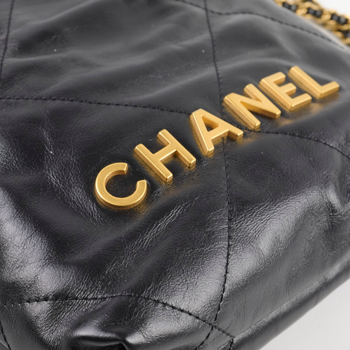 Chanel mini 22 Black (microchip) - photo 11